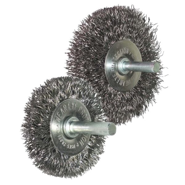 High Speed Crimped Wire Wheels - for Die Grinders