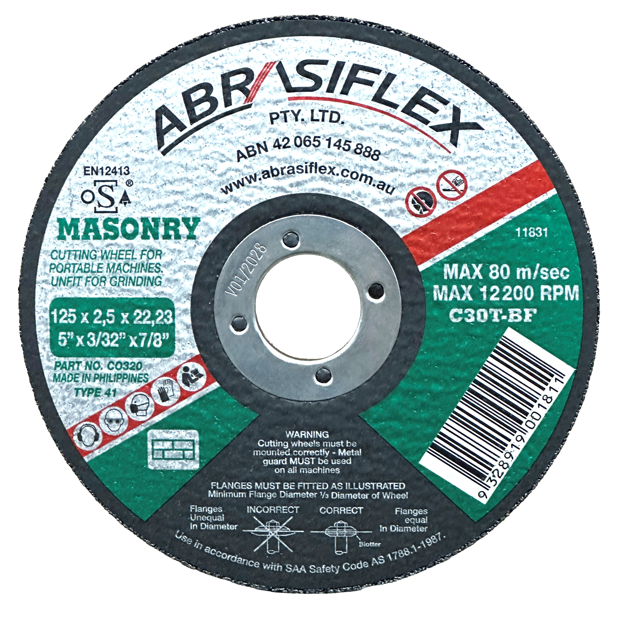 Masonry Cut Off Wheels