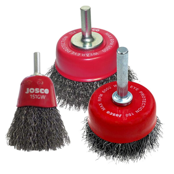 Crimped Cup Brushes