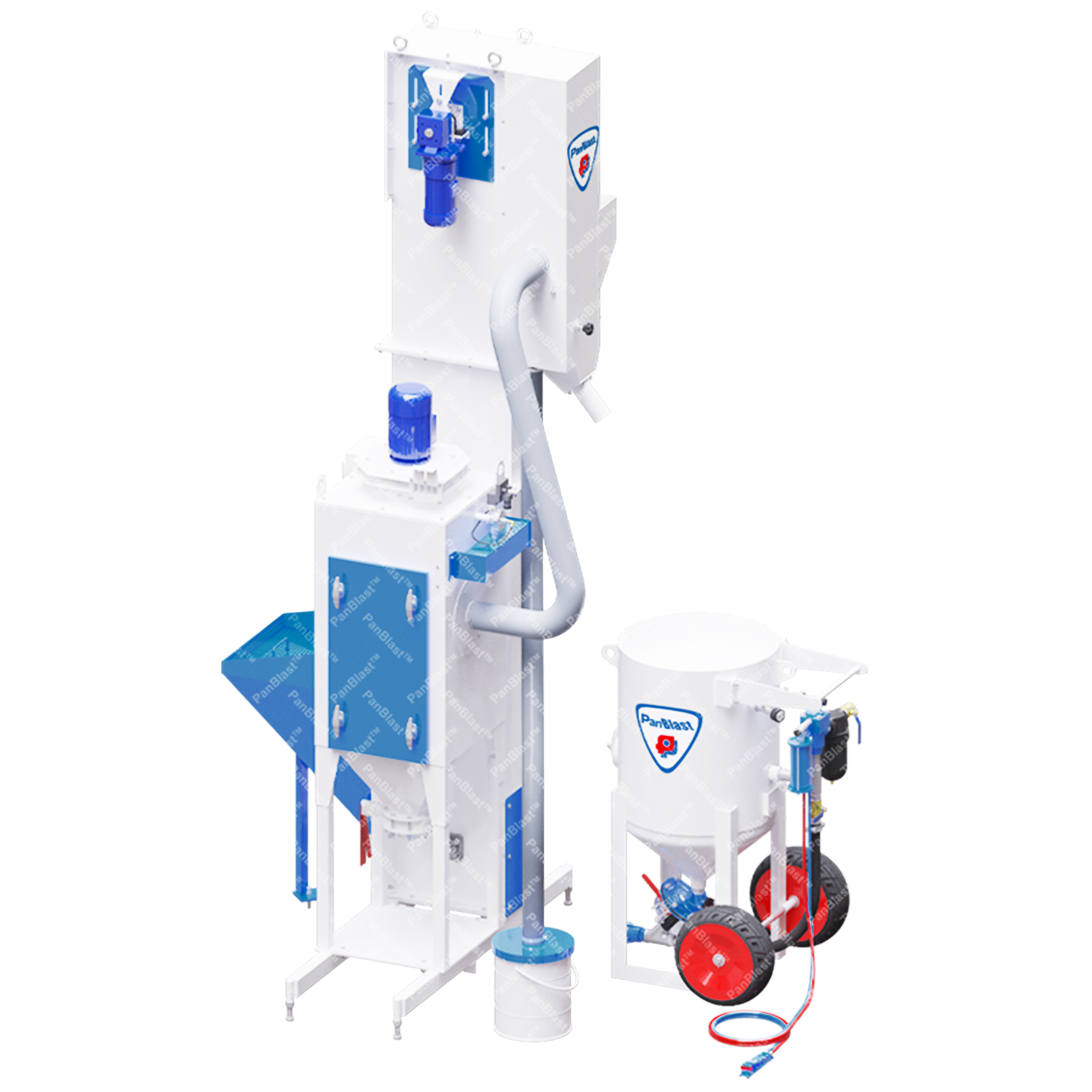 Extended ProFlo Abrasive Recycling System