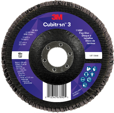 3M Cubitron 3 Flap Disc